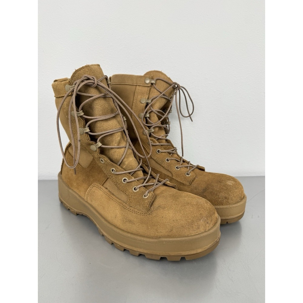 Altama Goretex Combat Boots Mens 12 R Coyote Desert Tan Suede Military Tactical